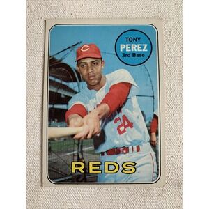 1969 TOPPS #295 TONY PEREZ VG
